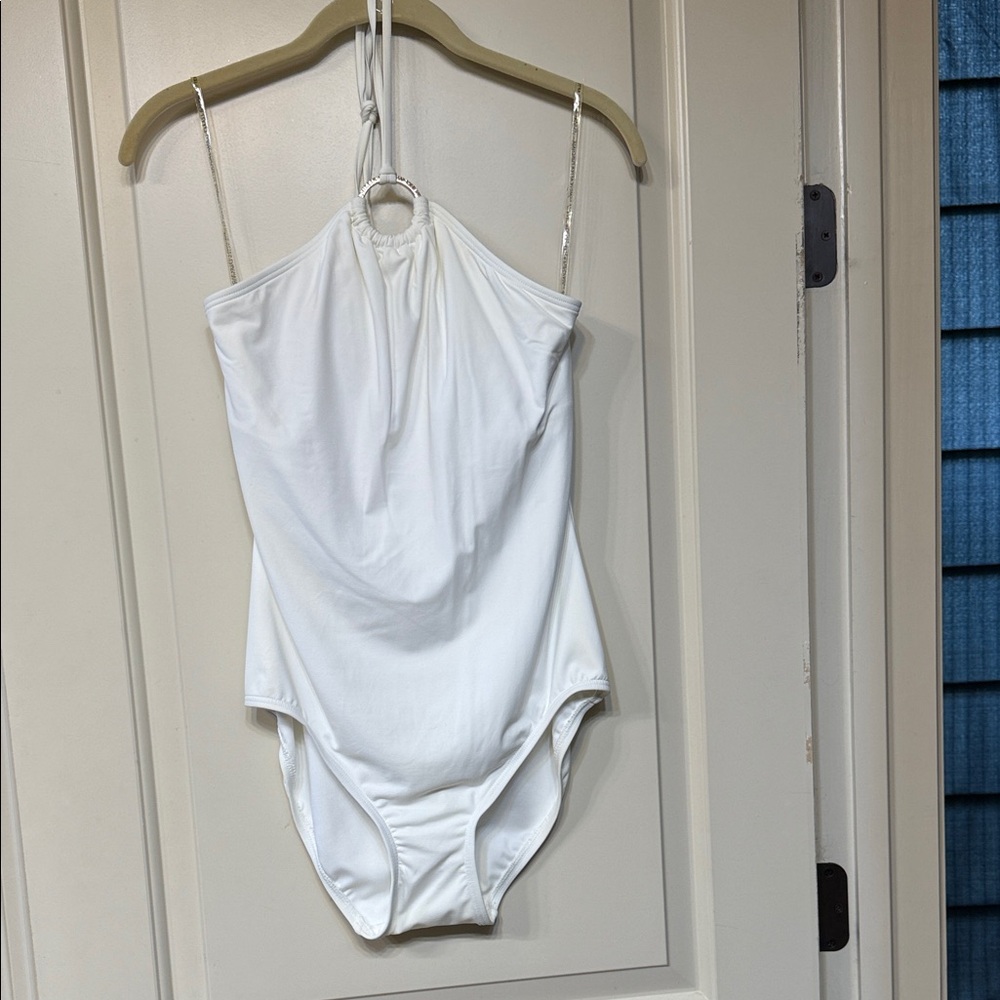 Michael Kors White One Piece Swimsuit New without tags.
